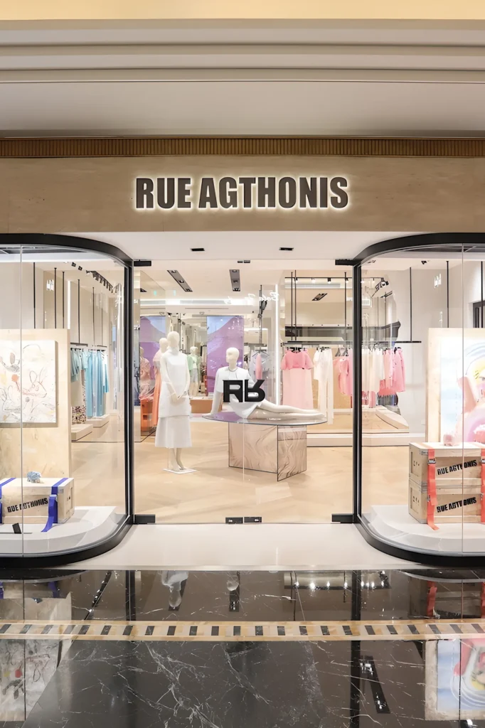 Rue Agthonis Store in Peninsula Shanghai